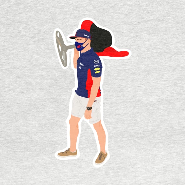 Max Verstappen taking the P3 chair home at the 2020 Abu Dhabi Grand Prix by royaldutchness